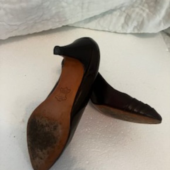 Bally Canada brown leather shoes, size 51/2 - Picture 2 of 5